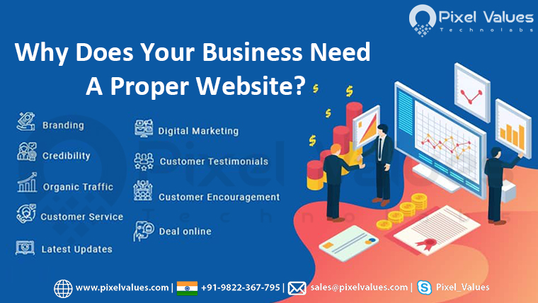 Why Does Your Business Need A Proper Website-Pixel Values Technolabs